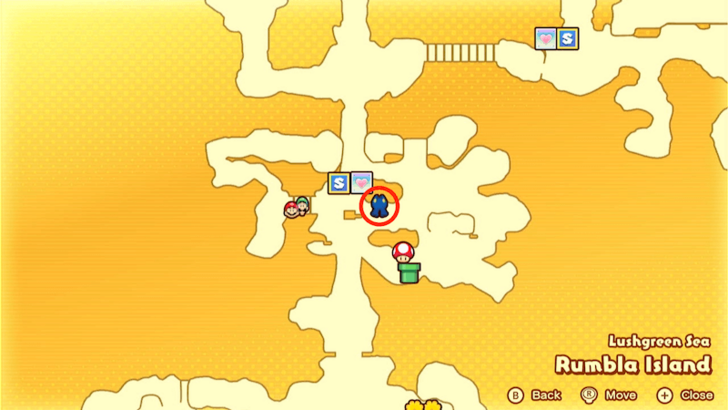 Rumbla Island, Gear Shop Map