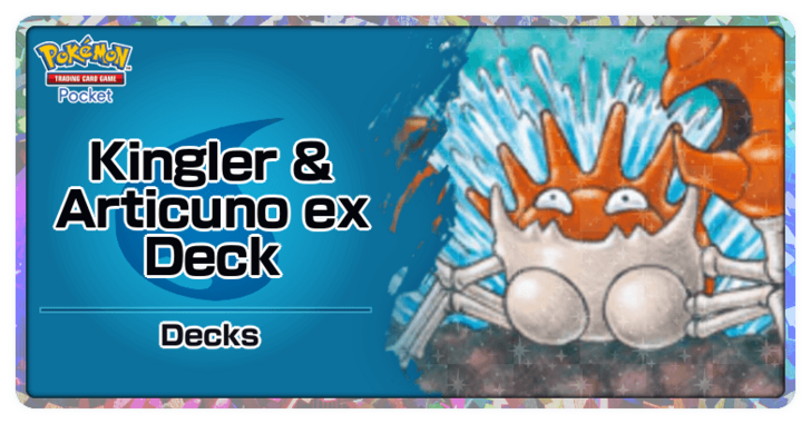 Kingler and Articuno ex Deck