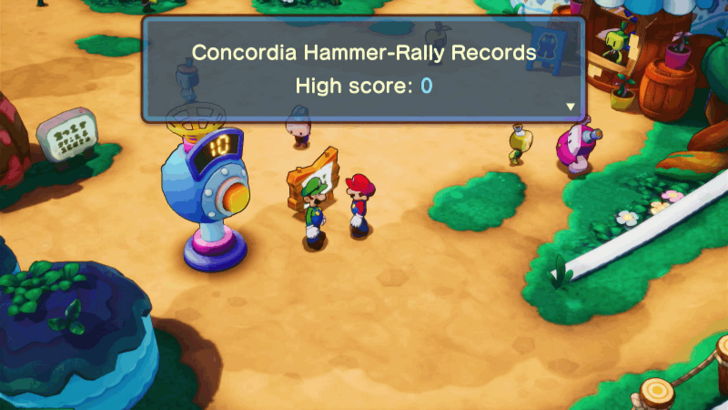 Concordia Hammer-Rally Minigame