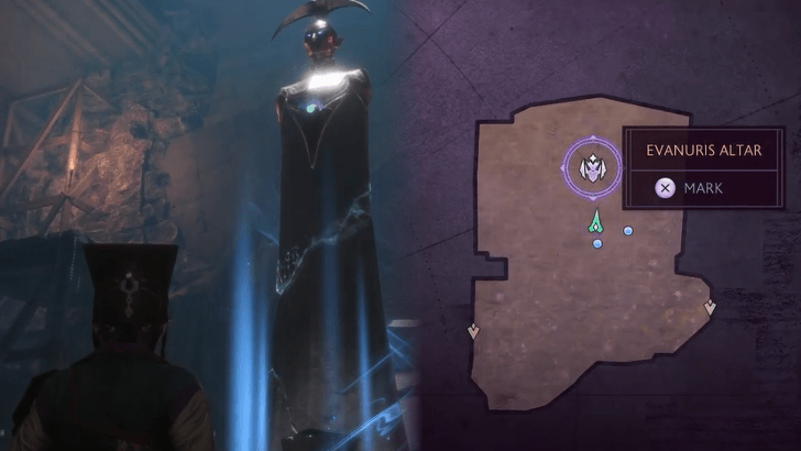 Dragon Age: The Veilguard - Dock Town Evanuris Altar 1 Location