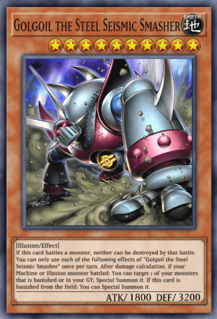 Golgoil the Steel Seismic Smasher