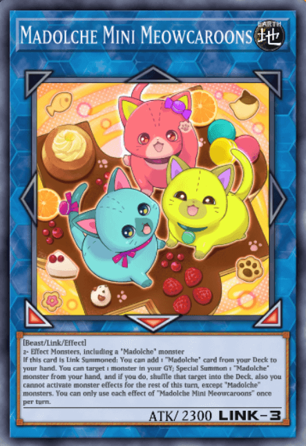 Madolche Mini Meowcaroons