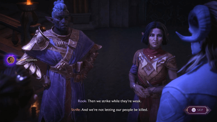 Strife and Irelin in the Library