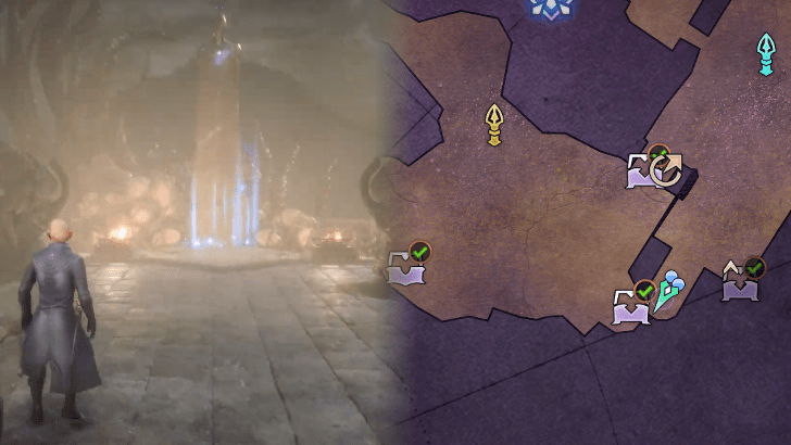 Dragon Age: The Veilguard - Hossberg Wetlands Evanuris Altar 2 Location