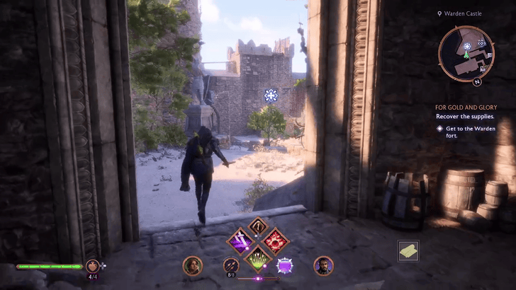 Dragon Age: The Veilguard - For Gold and Glory Get to the Warden Fort