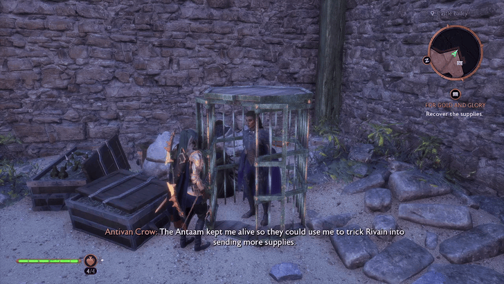 Dragon Age: The Veilguard - For Gold and Glory Talk to the Crow Survivor