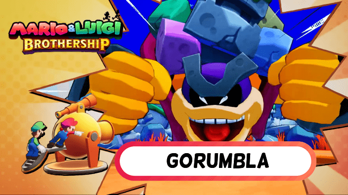 Mario & Luigi Brothership - How to Beat Gorumbla