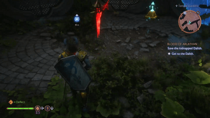 Drop Down the Hole for First Crystal and Battery