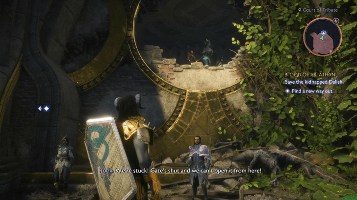 Court of Tribute Companions Above