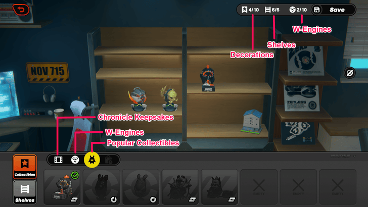 Place Decorations with Edit