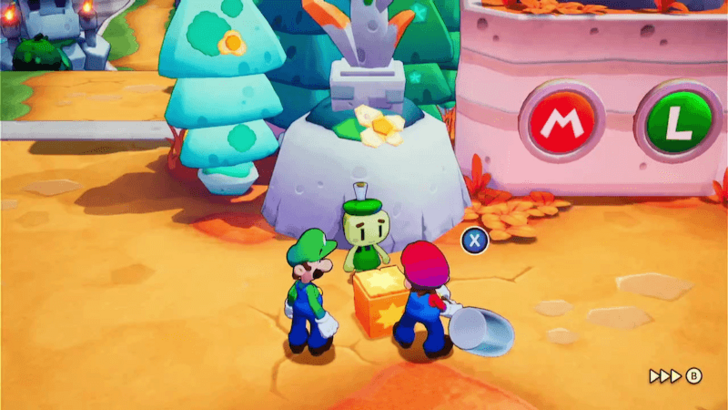 MLB Mario Luigi Kid Hammer