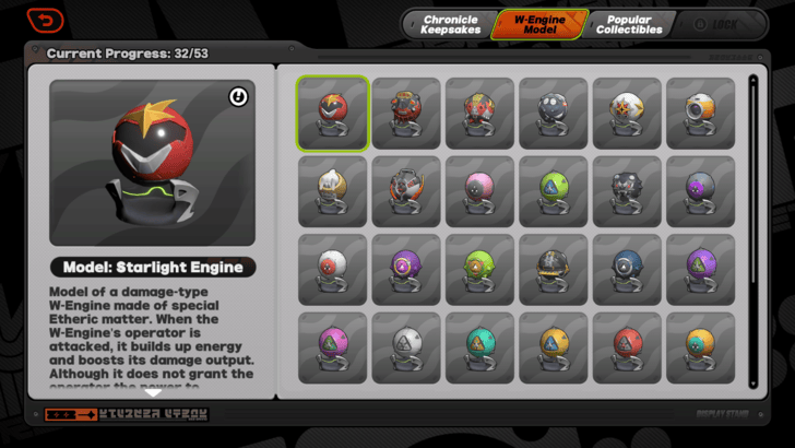 Collection Folder W-Engine Models