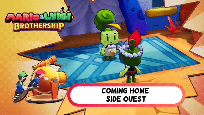 Mario and Luigi Brothership - Coming Home Side Quest Walkthrough