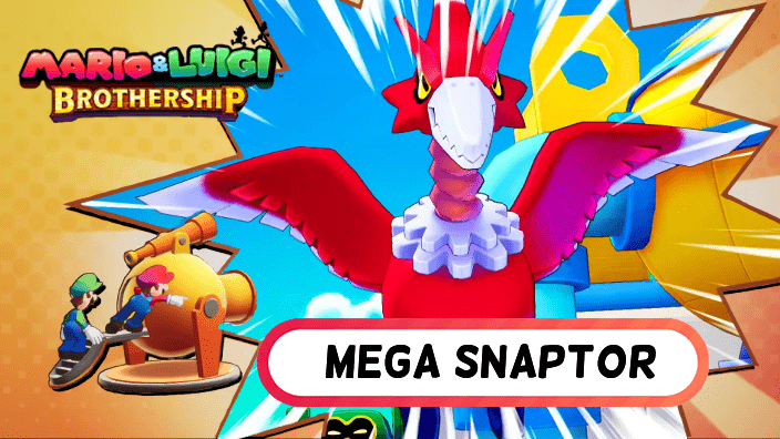 Mario & Luigi Brothership - How to Beat Mega Snaptor