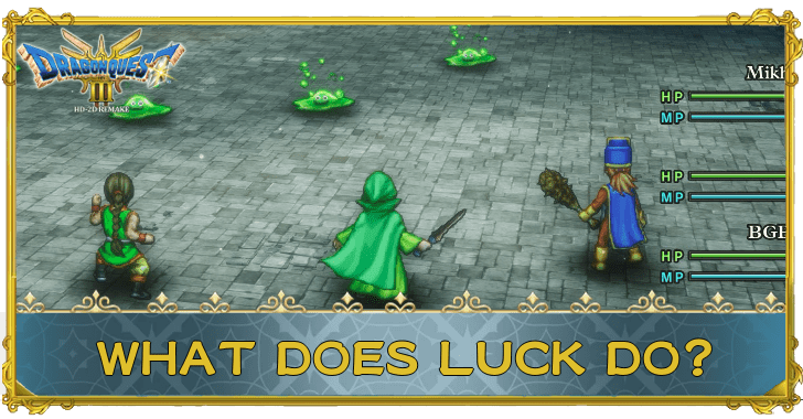 Dragon Quest 3 - Luck Banner
