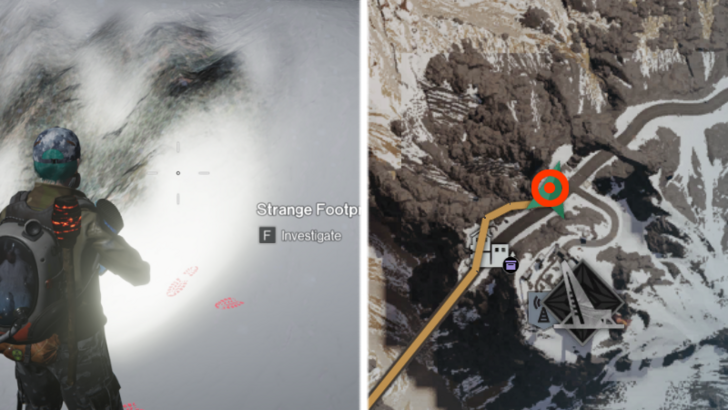 Once Human All Riddle Spots -  Riddle Spot - Strange Footprint