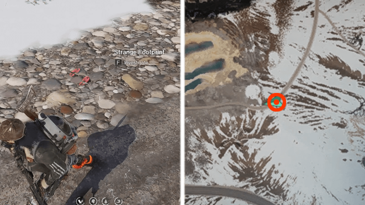 Once Human All Riddle Spots -  Riddle Spot - Strange Footprint