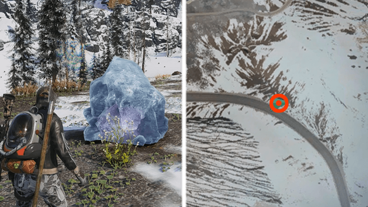 Once Human All Riddle Spots -  Riddle Spot - Ice Rock