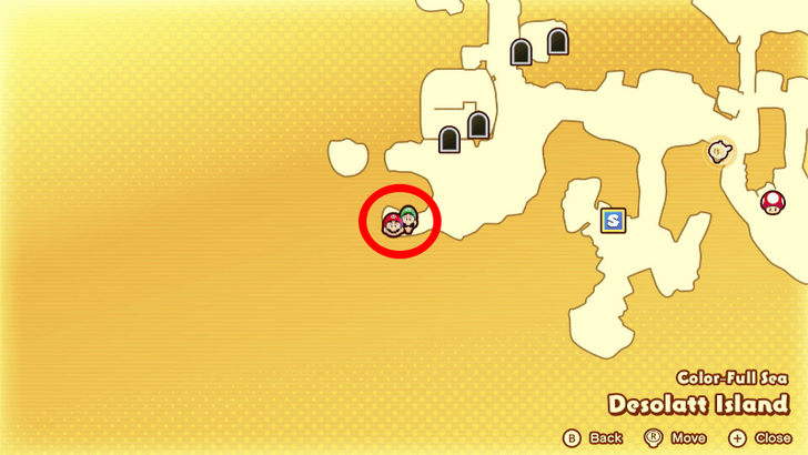 Bronze Medallion Map Location