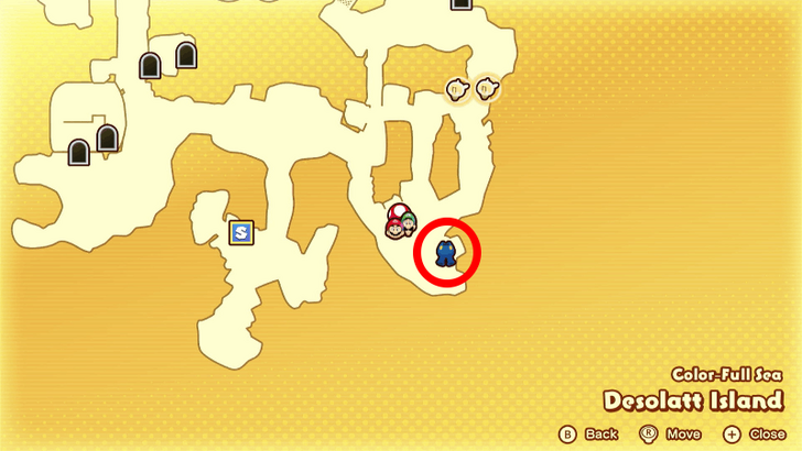 Desolatt Gear Shop Map