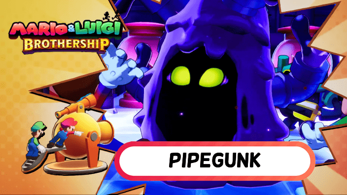 Mario & Luigi Brothership - How  to Beat Pipegunk