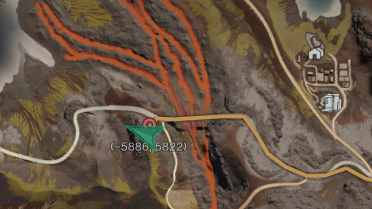 Once Human - Morphic Crate Location Ember Strand Map