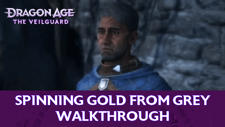 Dragon Age The Veilguard Spinning Gold from Grey
