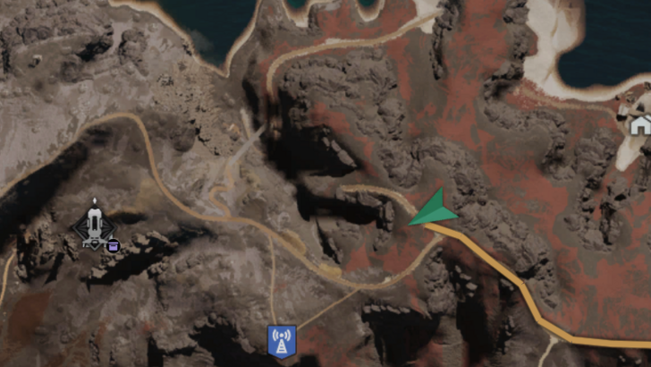 Once Human - Morphic Crate Location Ember Strand Map