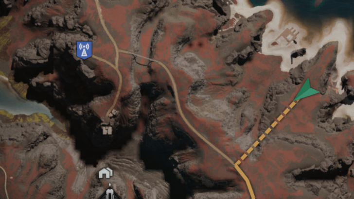 Once Human - Morphic Crate Location Ember Strand Map