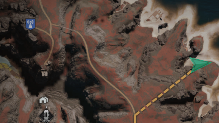 Once Human - Morphic Crate Location Ember Strand Map