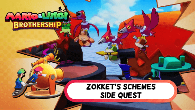 Mario and Luigi Brothership - Zokket