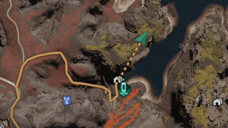 Once Human - Morphic Crate Location Ember Strand Map