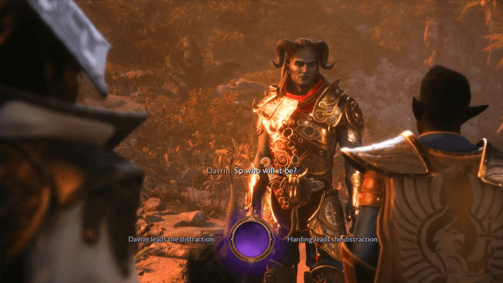 Isle of the Gods - Davrin or Harding Choice