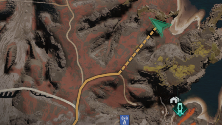 Once Human - Morphic Crate Location Ember Strand Map