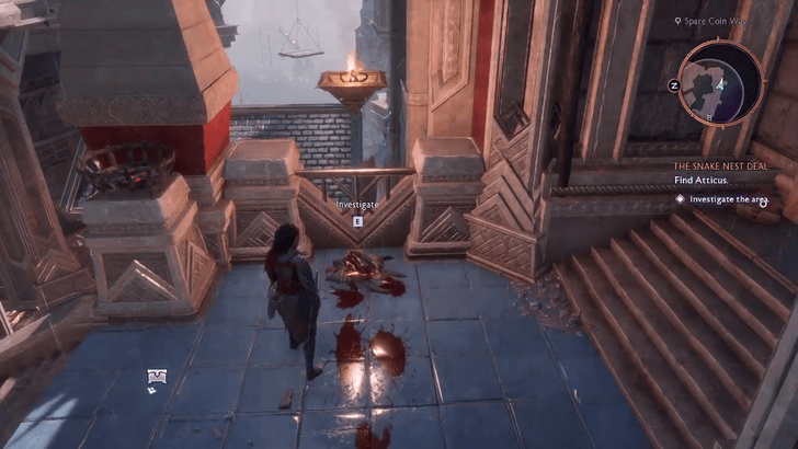 Dragon Age: The Veilguard - The Snake Nest Deal - Blood-stained shirt