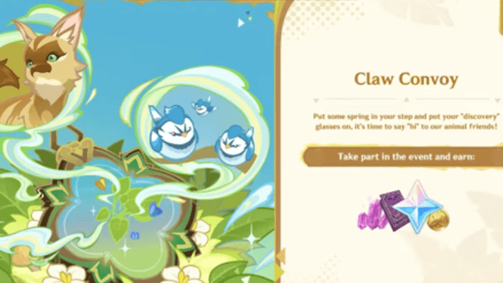 Genshin - Claw Convoy Event Information
