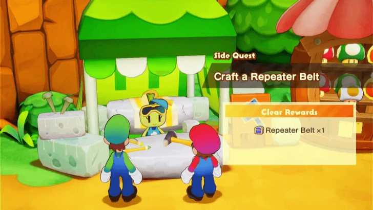 Craft a Repeater Belt