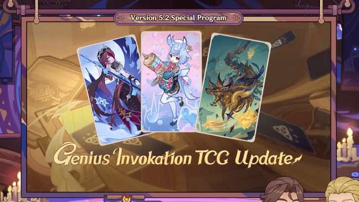 Genshin Impact 5.1 Genius Invokation TCG Cards