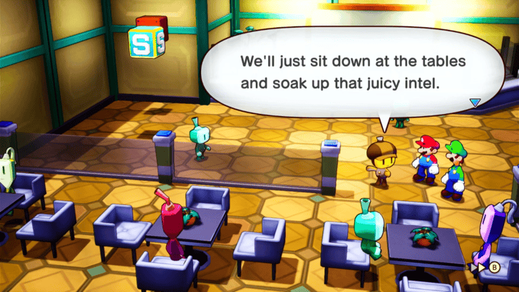 More Than One Code Side Quest Gather Intel at the Tables