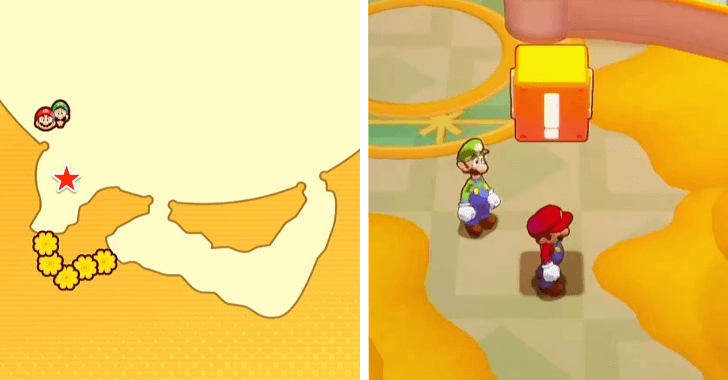 MLB Exclamation Mark Block Location