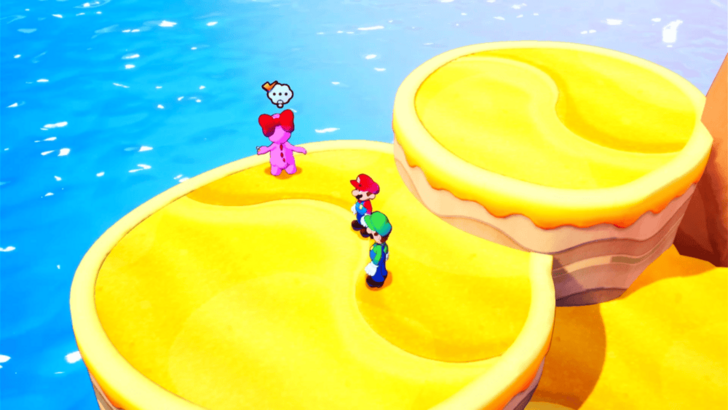 Talk to Birdo After Destroying All Rocks to Complete the Quest