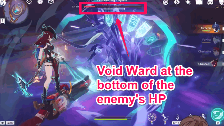 Tenebrous Papilla Void Ward