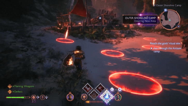 Isle of the Gods - Push the Antaam Camp