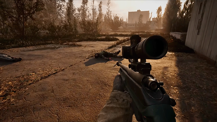 Dead Enemy on the Ground