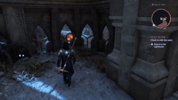 Mysterious Circle in the Crossroads