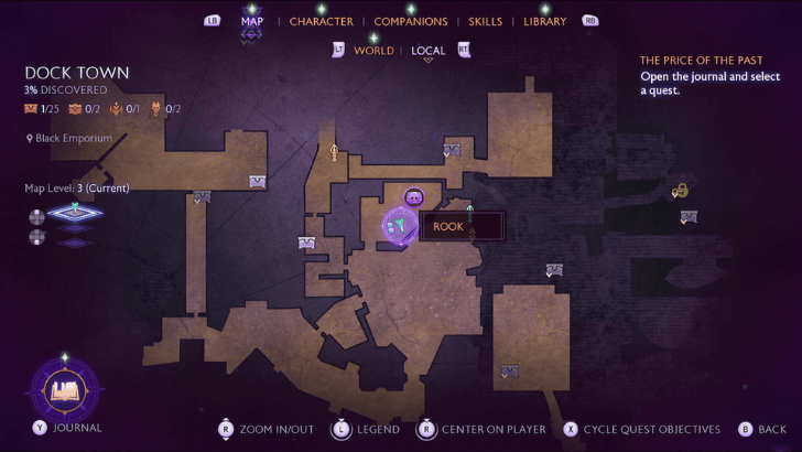 Black Emporium Candlehop Map