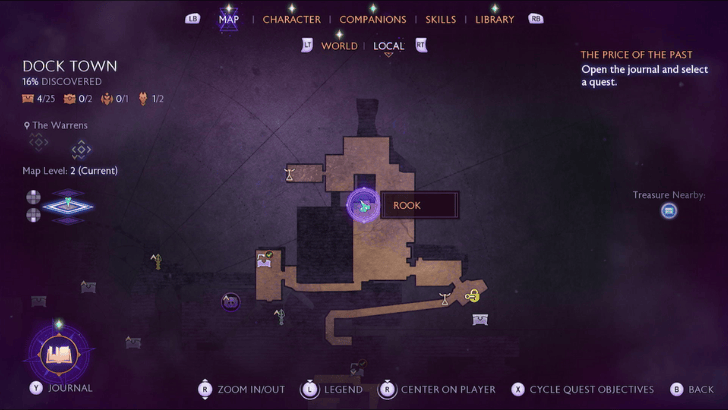 The Warrens Candlehop Map