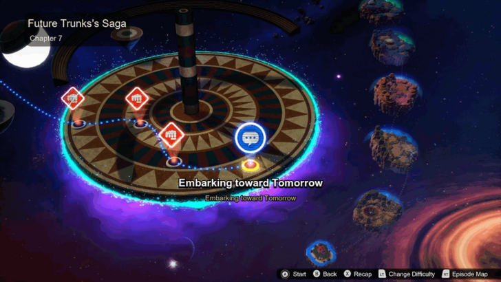 Dragon Ball Sparking Zero Embarking Toward Tomorrow