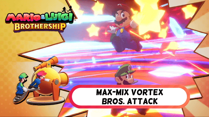Mario and Luigi Brothership - Max Mix Votrtex Bros Attack