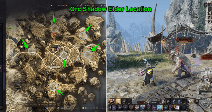 Throne and Liberty (TL) - Orc Shadow Elder Location